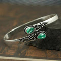 Elegant Green Ethnic Style Bracelet