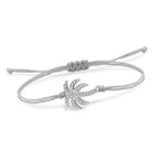 Pulsera de Cordón de Palma con estrás