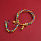 Tibetan Buddhist Charm Lace ID Bracelet
