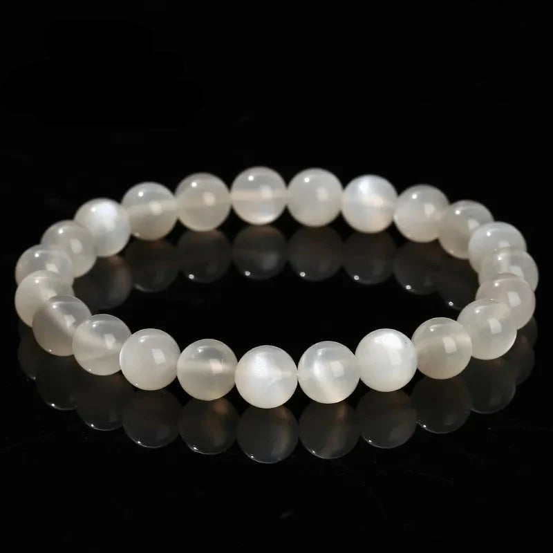 Bracelet en Pierres Naturelles Pierre de Lune Femme