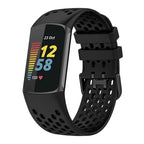 Silicone watch band for Fitbit Charge 5, Charge 6