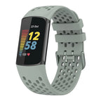 Silicone watch band for Fitbit Charge 5, Charge 6