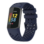 Silicone watch band for Fitbit Charge 5, Charge 6