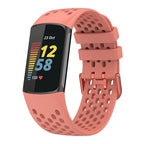 Silicone watch band for Fitbit Charge 5, Charge 6