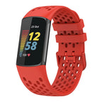 Silicone watch band for Fitbit Charge 5, Charge 6