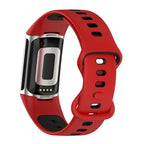 Silicone watch band for Fitbit Charge 5, Charge 6