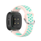 Silicone watch band for Fitbit Versa 3, Versa 4, Sense 1 and Sense 2