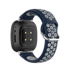 Silicone watch band for Fitbit Versa 3, Versa 4, Sense 1 and Sense 2
