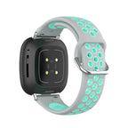Silicone watch band for Fitbit Versa 3, Versa 4, Sense 1 and Sense 2