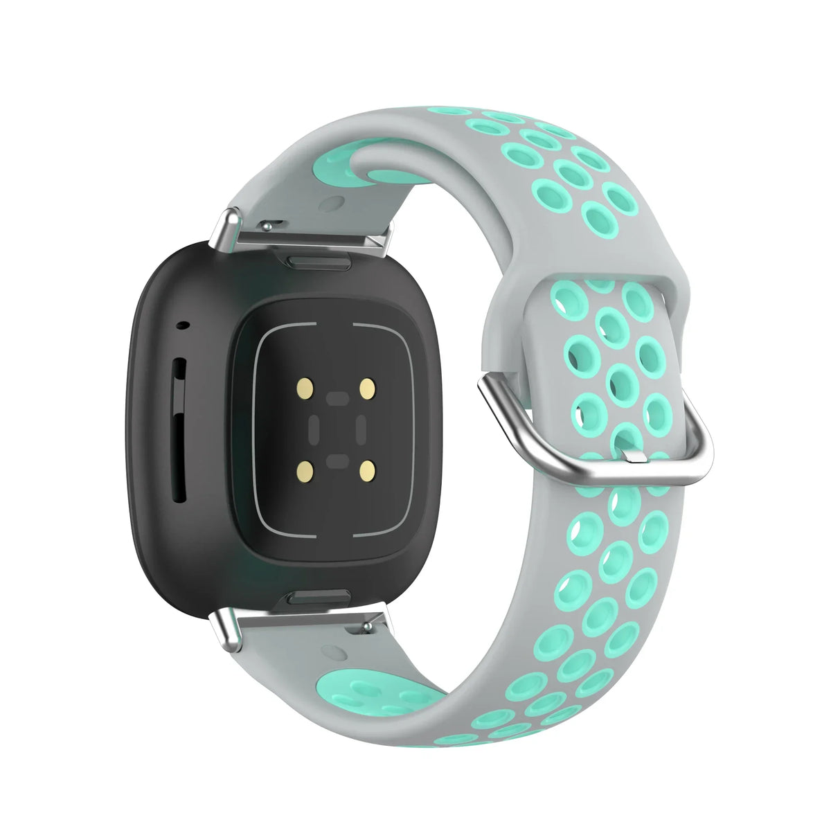 Silicone watch band for Fitbit Versa 3, Versa 4, Sense 1 and Sense 2