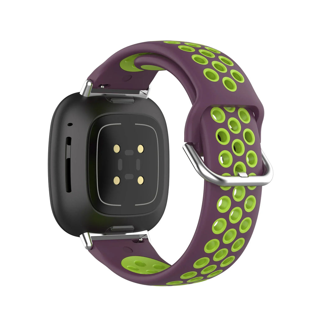 Silicone watch band for Fitbit Versa 3, Versa 4, Sense 1 and Sense 2
