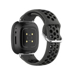 Silicone watch band for Fitbit Versa 3, Versa 4, Sense 1 and Sense 2