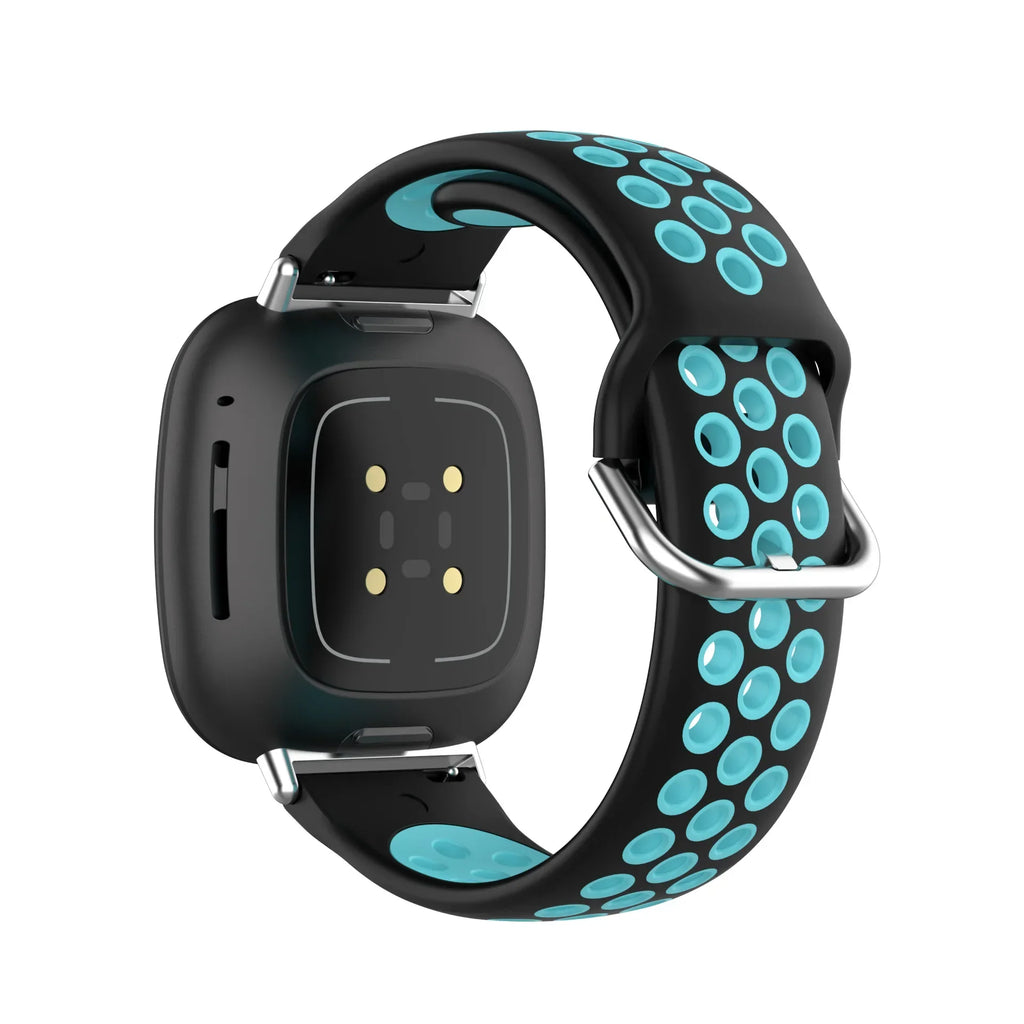 Silicone watch band for Fitbit Versa 3, Versa 4, Sense 1 and Sense 2