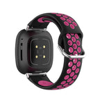 Silicone watch band for Fitbit Versa 3, Versa 4, Sense 1 and Sense 2