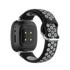 Silicone watch band for Fitbit Versa 3, Versa 4, Sense 1 and Sense 2