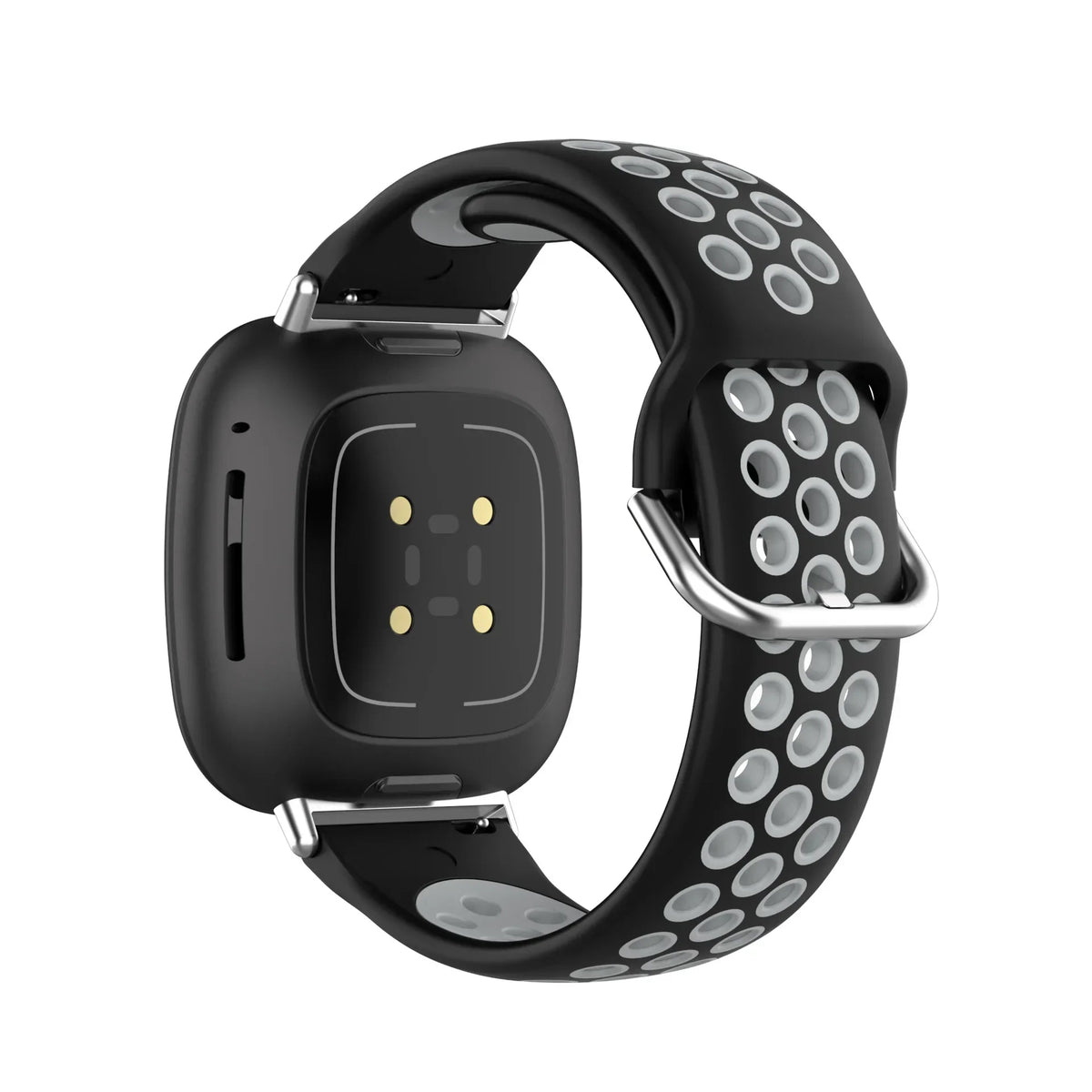 Silicone watch band for Fitbit Versa 3, Versa 4, Sense 1 and Sense 2