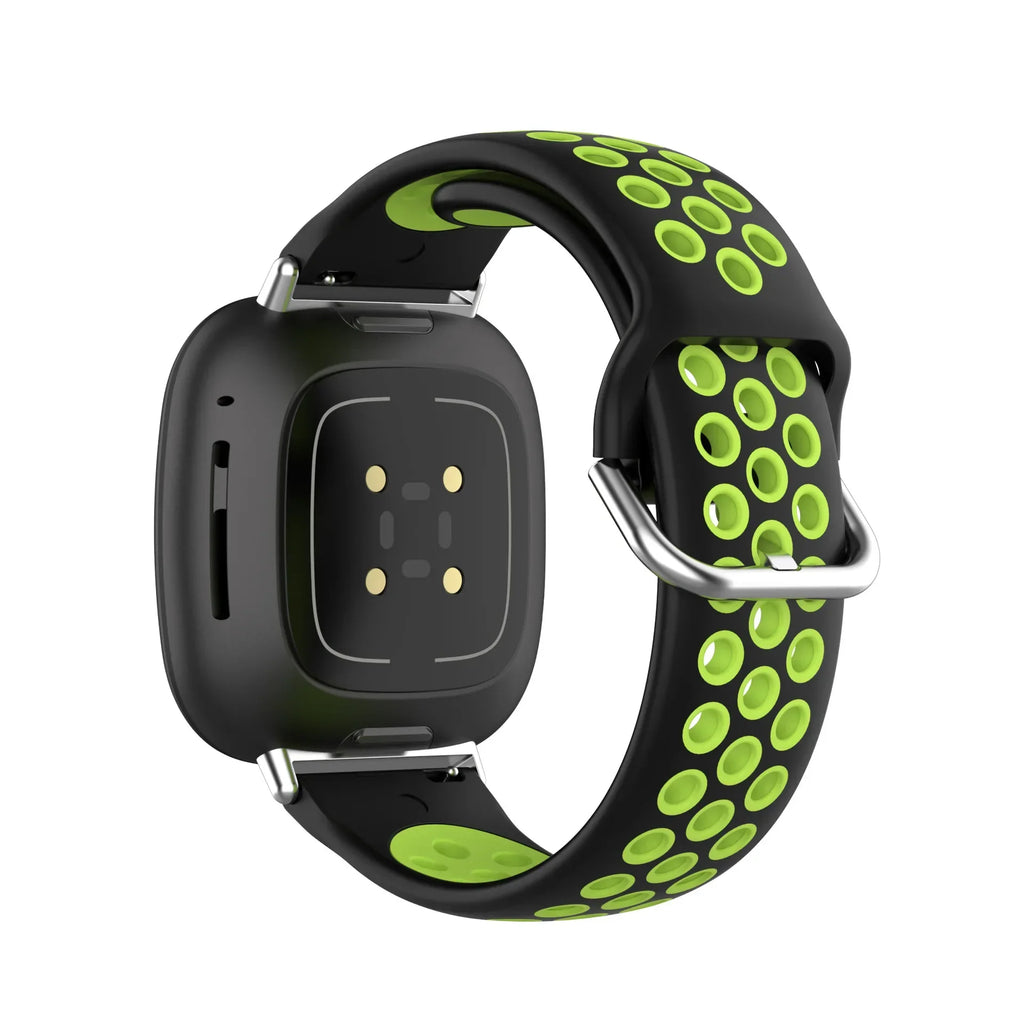 Silicone watch band for Fitbit Versa 3, Versa 4, Sense 1 and Sense 2