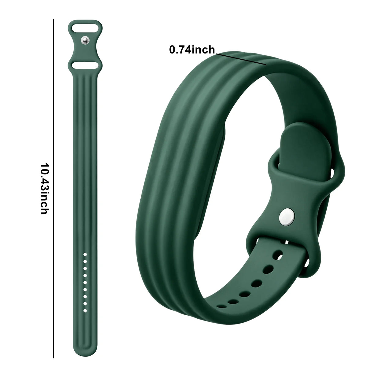 Correas de silicona para reloj Google Fitbit Air 