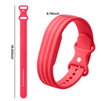 Bracelet en silicone pour montre Google Fitbit Air fuschia