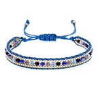 Bracelet Ethnique Chic bleu roi
