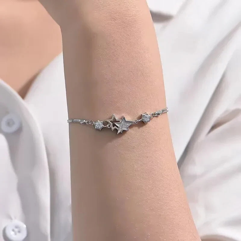 Bracelet Etoiles et Crystal