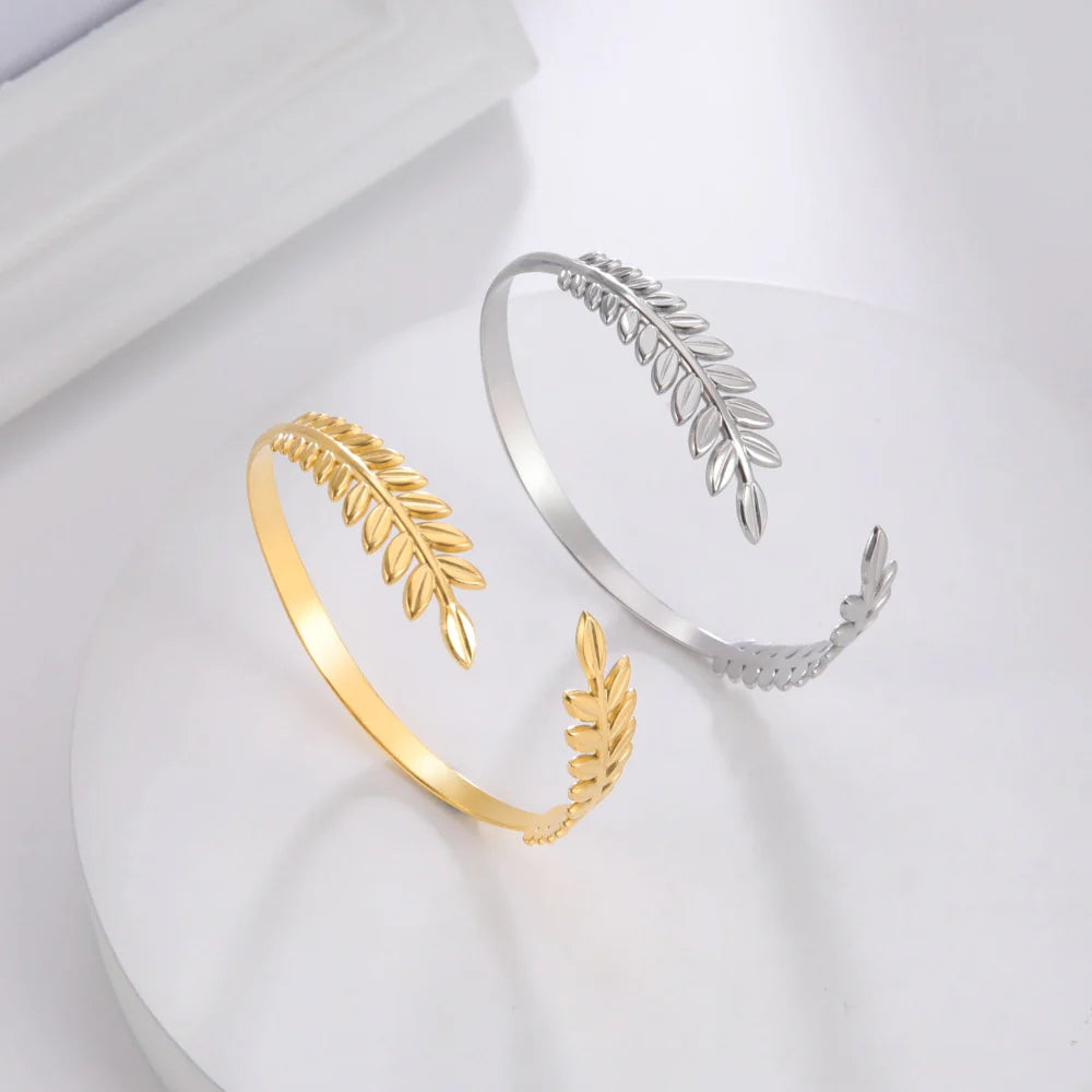 Bracelet Feuille de Laurier