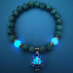 Bracelet Fleur de Lotus Pierre