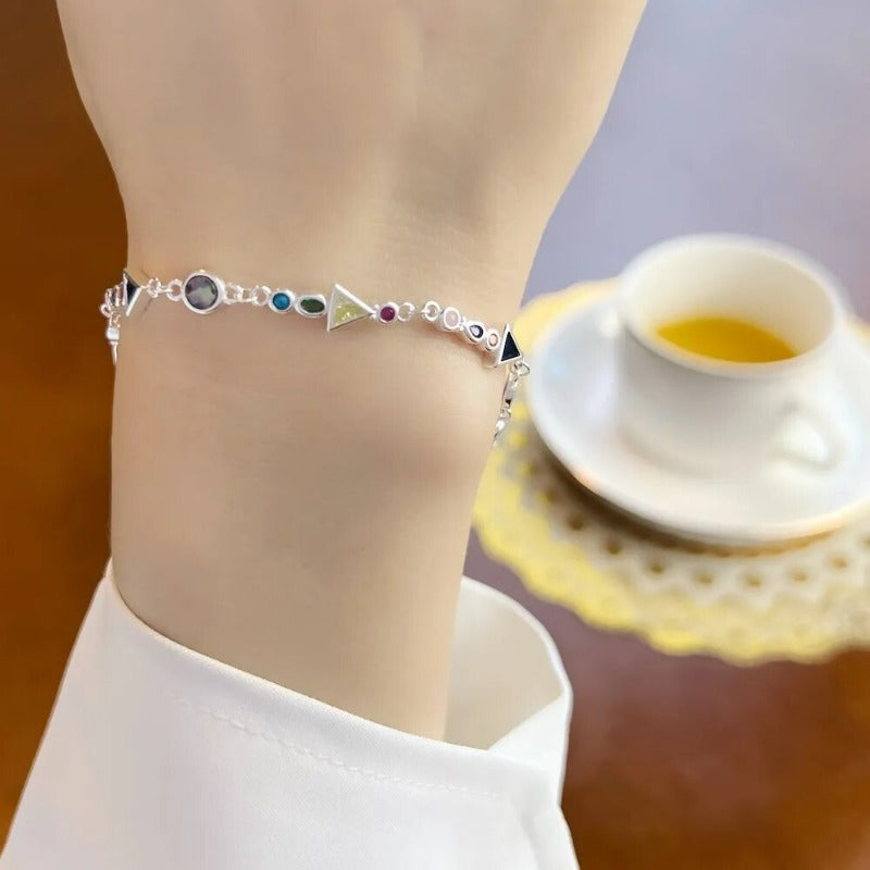 Pulsera Gemas de Colores - Exception®