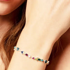 Pulsera Gemas de Colores - Exception®