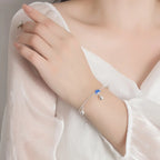 Pulsera Esclava Flor de Loto para Mujer
