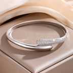 Bracelet Goutte d'Eau en Zircon pour Femme argent