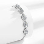Bracelet Goutte d'Eau et Zircon
