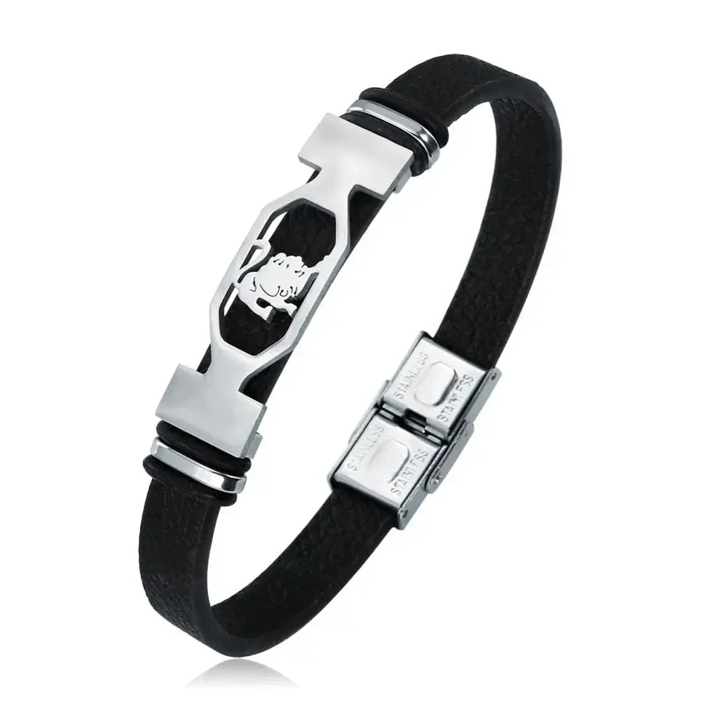 Pulsera Hombre Signo del Zodiaco leo