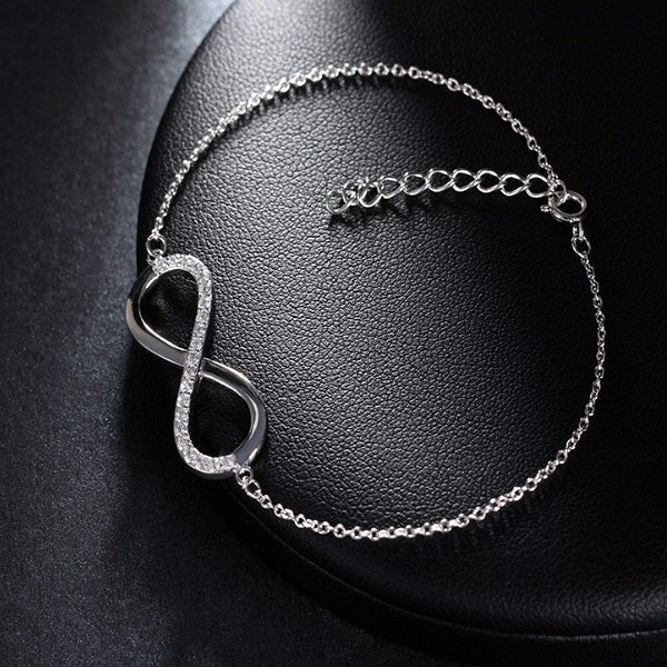 Silver Infinity Bracelet