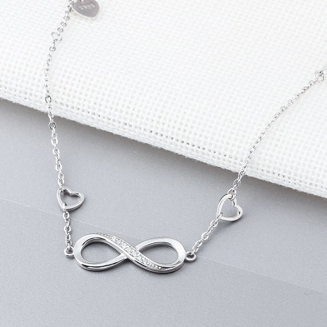 Silver Infinity Bracelet