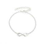 Discrete Infinity Bracelet silver
