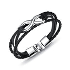 Men's Silver Infinity Bracelet