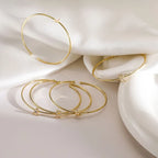 Bracelet initiale minimaliste