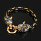 Giant Fenrir Viking Wolf Bracelet