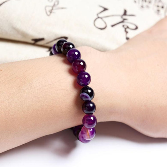 Pulsera Mala Amatista para mujer