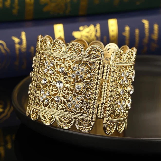 Brazalete árabe con strass 
