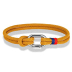 Pulsera náutica de cuerda trenzada con nudo para hombre o mujer 