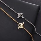 Pulsera Nudo de Bruja Oro o Plata