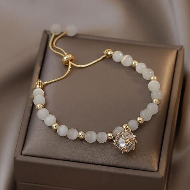 Pulsera de Perlas Fantasía