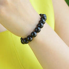 Pulsera Piedra Negra Turmalina