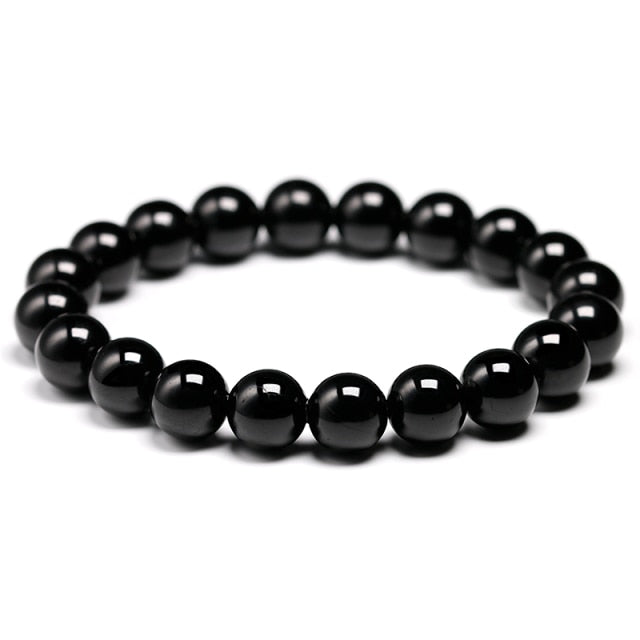 Pulsera Piedra Negra Turmalina