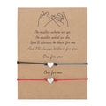 Bracelet pour Couple Amoureux (Lot de 2 Bracelets) coeur