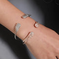 Women's angel wings bracelet