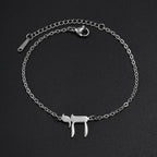 Bracelet pour femme avec le symbole juif Chai argent