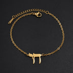 Bracelet pour femme avec le symbole juif Chai or
